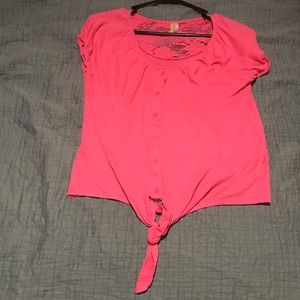 Pink shirt